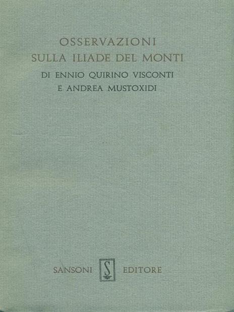   Osservazioni sulla iliade del Monti - Igino De Luca - 3