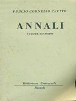   Annali Volume secondo