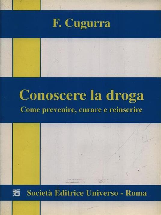 Conoscere la droga - copertina