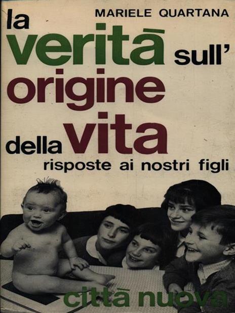 La verità sull'origine della vita - Mariele Quartana - copertina