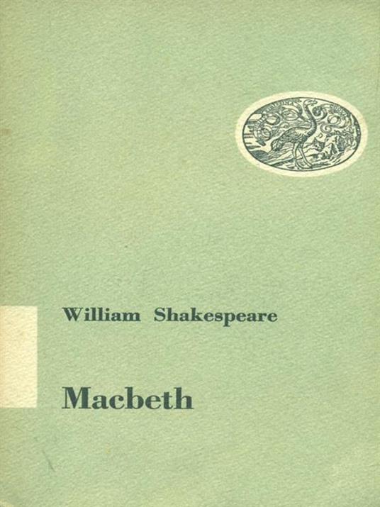 Macbeth - William Shakespeare - copertina