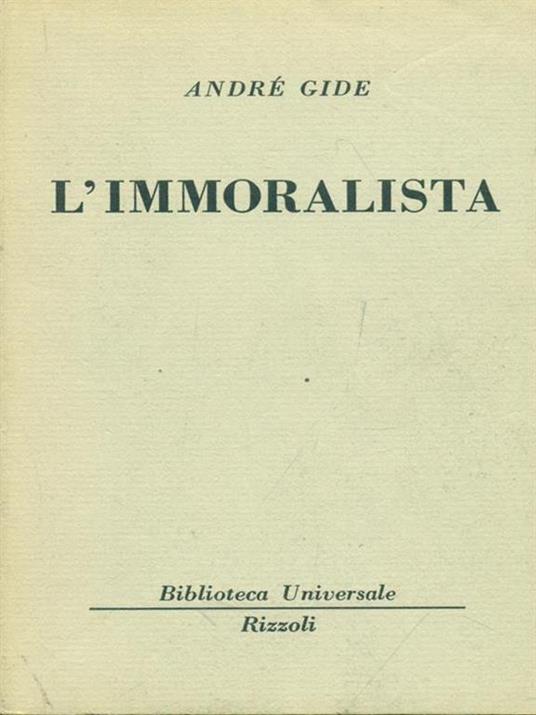 L' immoralista - André Gide - 2