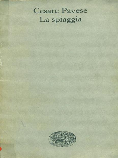 La spiaggia - Cesare Pavese - copertina