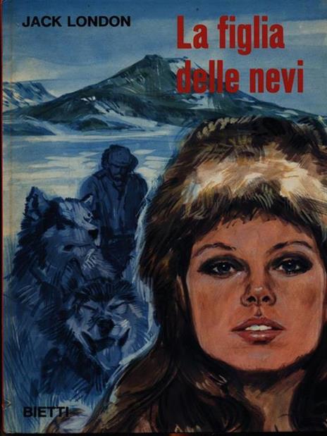 La figlia delle nevi - Jack London - copertina