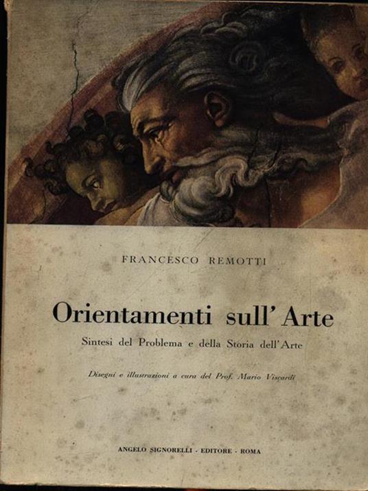   Orientamenti sull'Arte - Francesco Remotti - 2