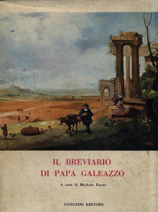Il breviario di papa Galeazzo - Michele Paone - copertina
