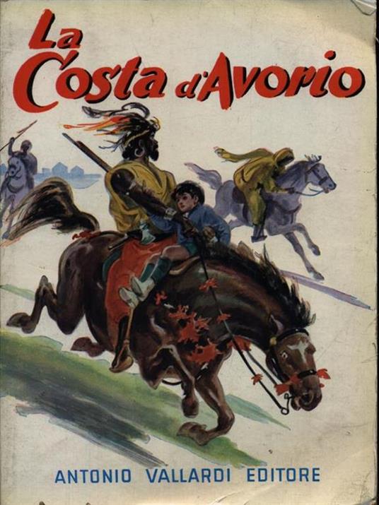 La Costa d'Avorio - Emilio Salgari - copertina