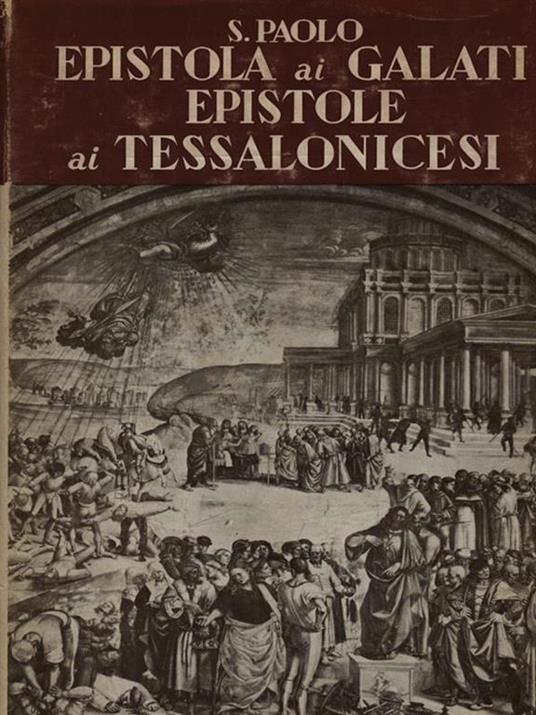 Epistola ai galati-Epistole ai tessalonicesi - Paolo (san) - copertina