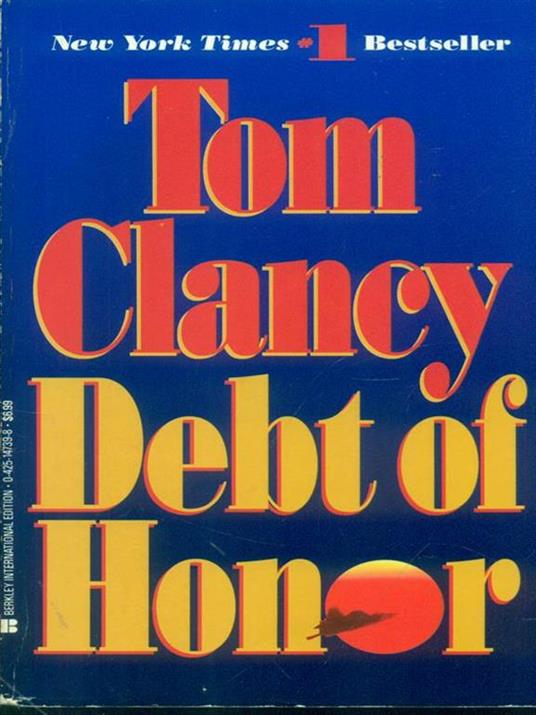   Debt of honor - Tom Clancy - copertina