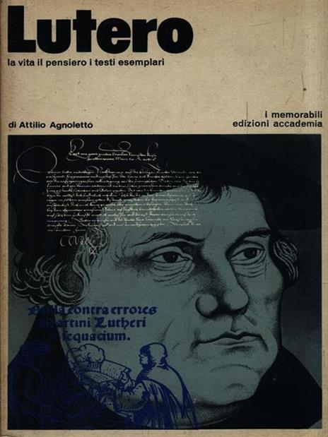 Lutero - Attilio Agnoletto - copertina