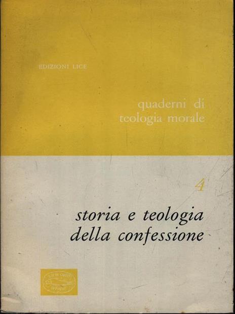 Storia e teologia della confessione - 2