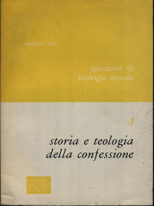 Storia e teologia della confessione - 2