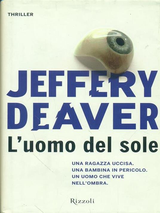 L' uomo del sole - Jeffery Deaver - copertina