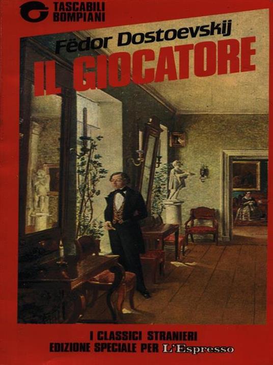 Il giocatore - Fëdor Dostoevskij - copertina