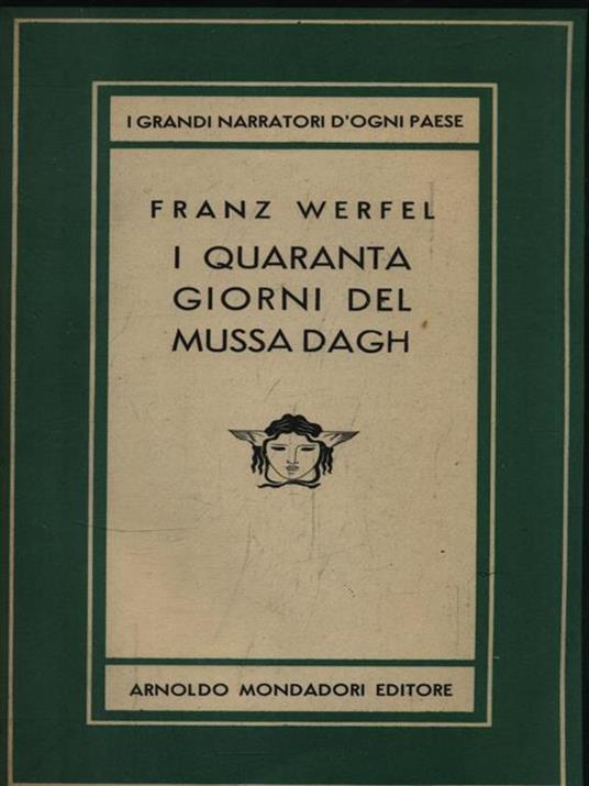 I  quaranta giorni del Mussa Dagh - Volume 1 - Franz Werfel - copertina