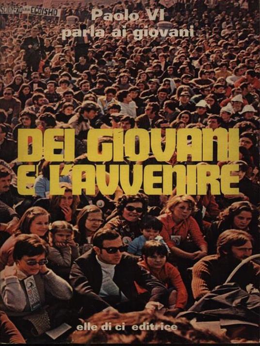   Dei giovani e' l'avvenire - Paolo VI - copertina