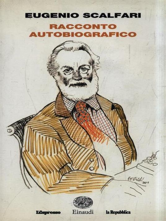 Racconto autobiografico - Eugenio Scalfari - copertina