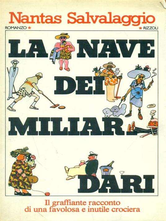 La  nave dei miliardari - Nantas Salvalaggio - copertina