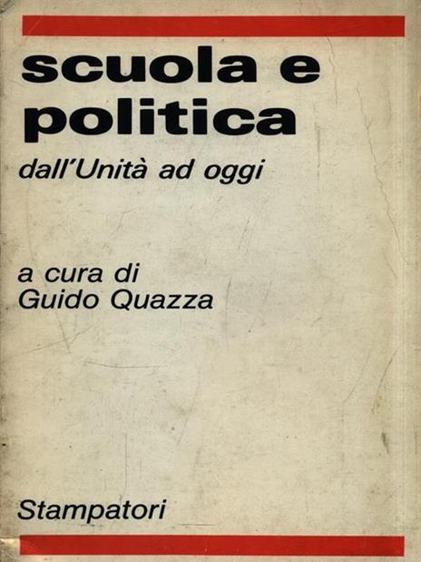   Scuola e politica - Guido Quazza - 3