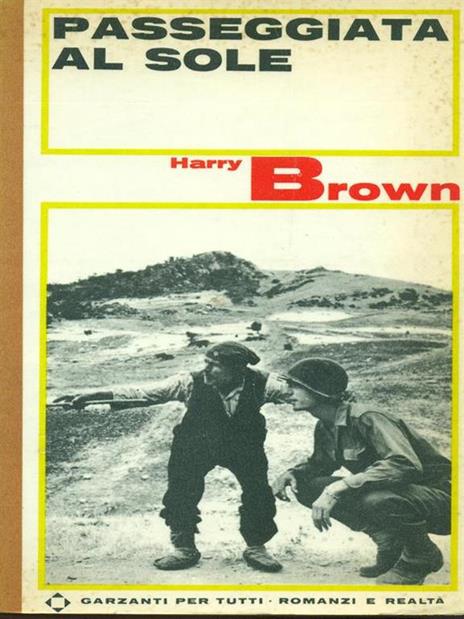 Passeggiata al sole - Harry Brown - copertina