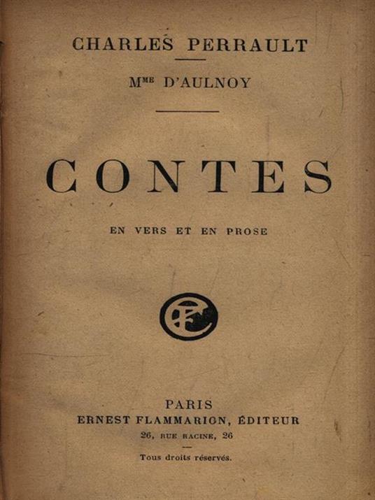   Contes - Charles Perrault - 3