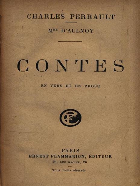   Contes - Charles Perrault - 2