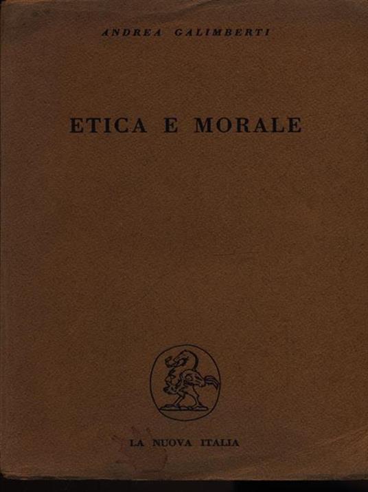 Etica e morale - Andrea Galimberti - 3