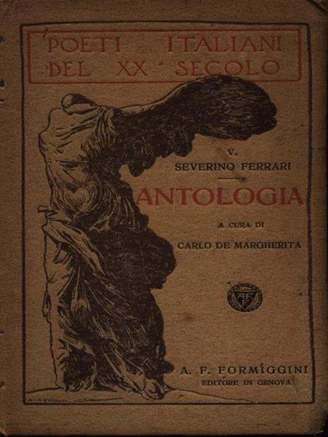   Antologia - Severino Ferrari - copertina