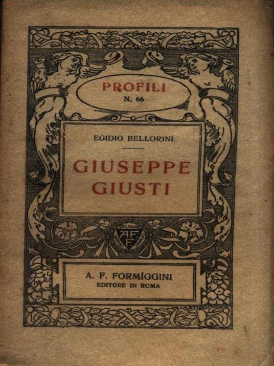 Giuseppe Giusti - Egidio Bellorini - 3