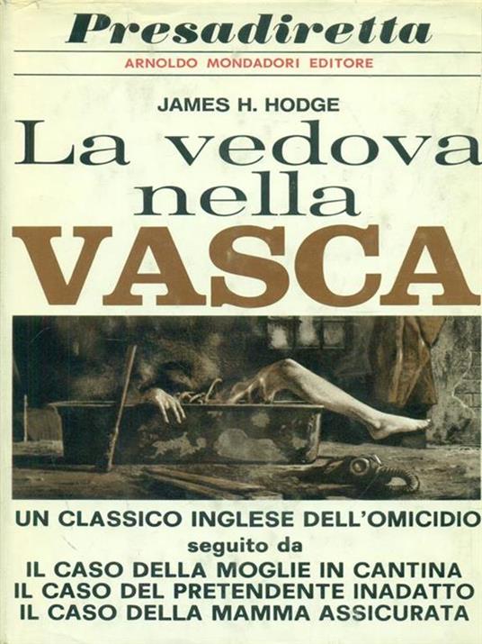 La vedova nella vasca - James H. Hodge - copertina