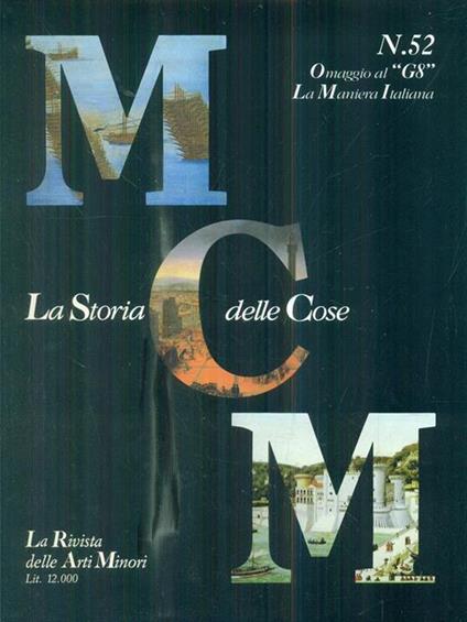 La storia delle cose n. 52 - copertina