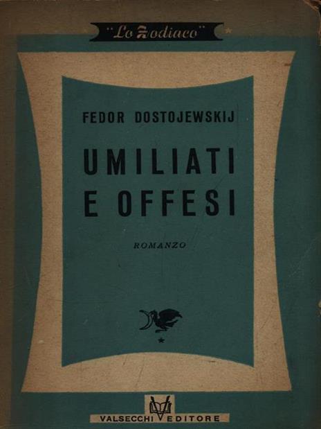 Umiliati e offesi - copertina