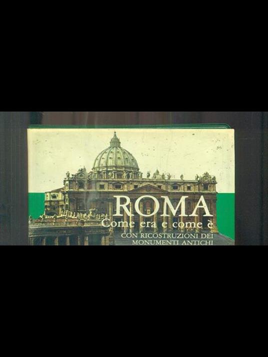 Roma come era e come è - copertina