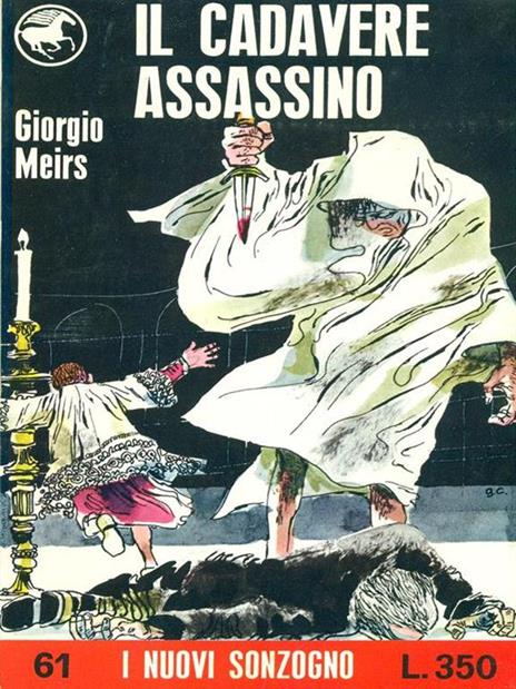 Il  cadavere assassino - Giorgio Meirs - copertina