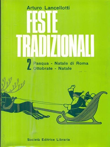   Feste tradizionali - Arturo Lancellotti - copertina