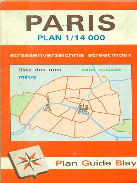   Paris. Plan 1/14 000 - 2