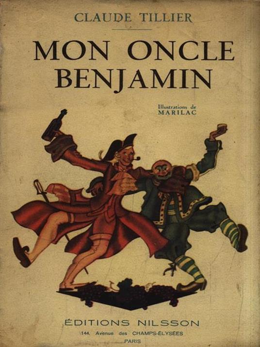   Mon oncle Benjamin - Claude Tillier - copertina