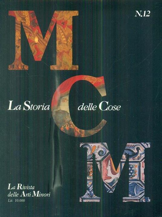   MCM La storia delle cose n. 12 - copertina