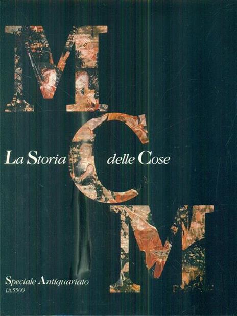   MCM La storia delle cose. Speciale Antiquariato 1985 - copertina