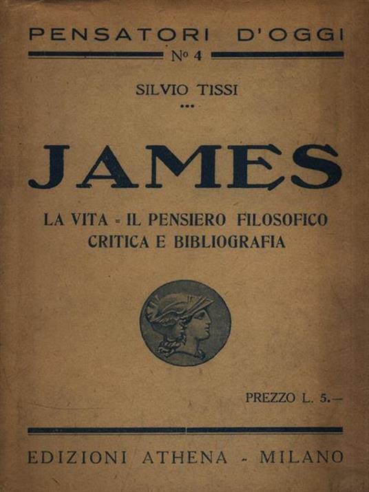 James - Silvio Tissi - copertina