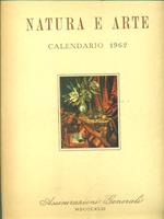   Natura e arte. Calendario 1962