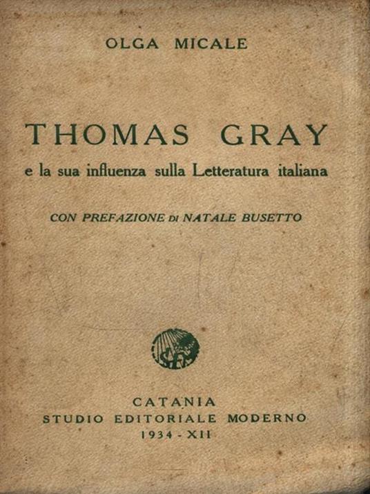 Thomas Gray - 2