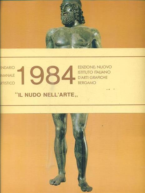 Calendario artistico 1984 - copertina