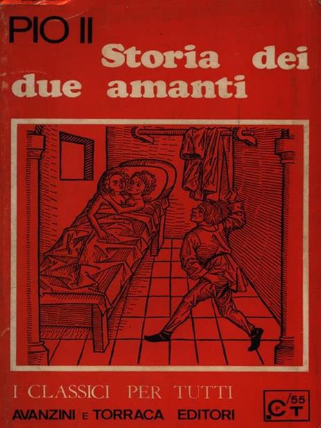   Storia dei due amanti - Enea S. Piccolomini - copertina