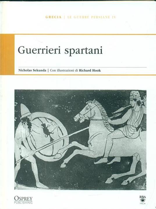 Guerrieri spartani - Nicholas Sekunda - copertina
