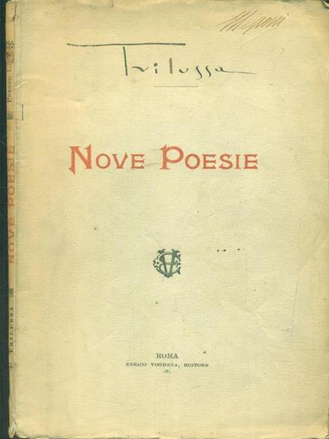   Nove poesie - Trilussa - 2