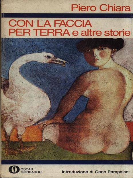 Con la faccia per terra - Piero Chiara - copertina