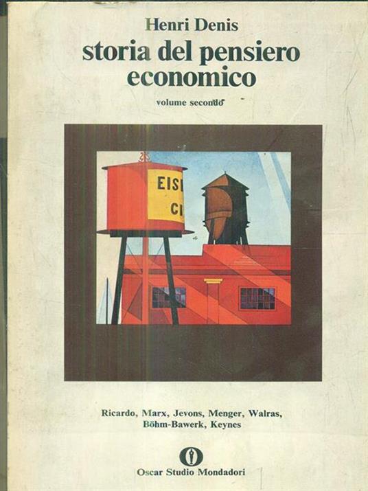 Storia del pensiero economico. 2 volumi - Henri Denis - copertina