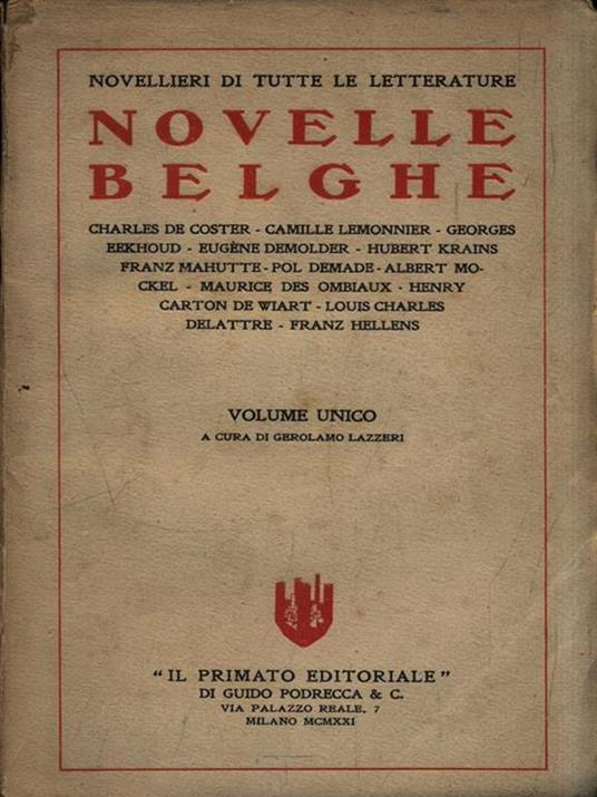 Novelle belghe - 3