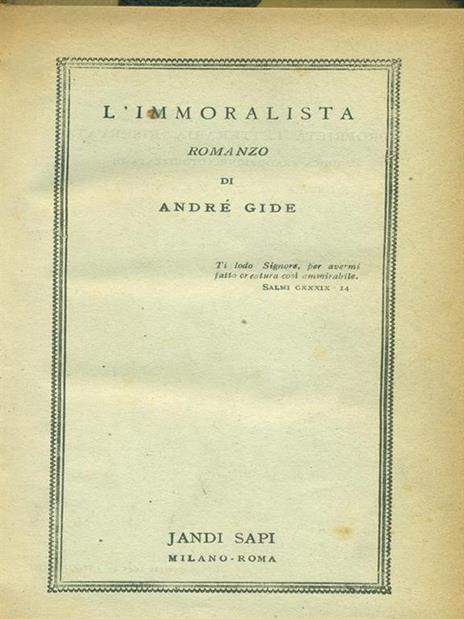 L' immoralista - 2